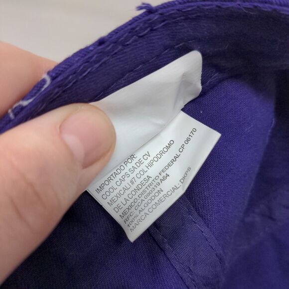 DKPS Men's Strapback Hat Purple Adjustable Cozumel Mexico Vacation Tourist Cap - Picture 12 of 12